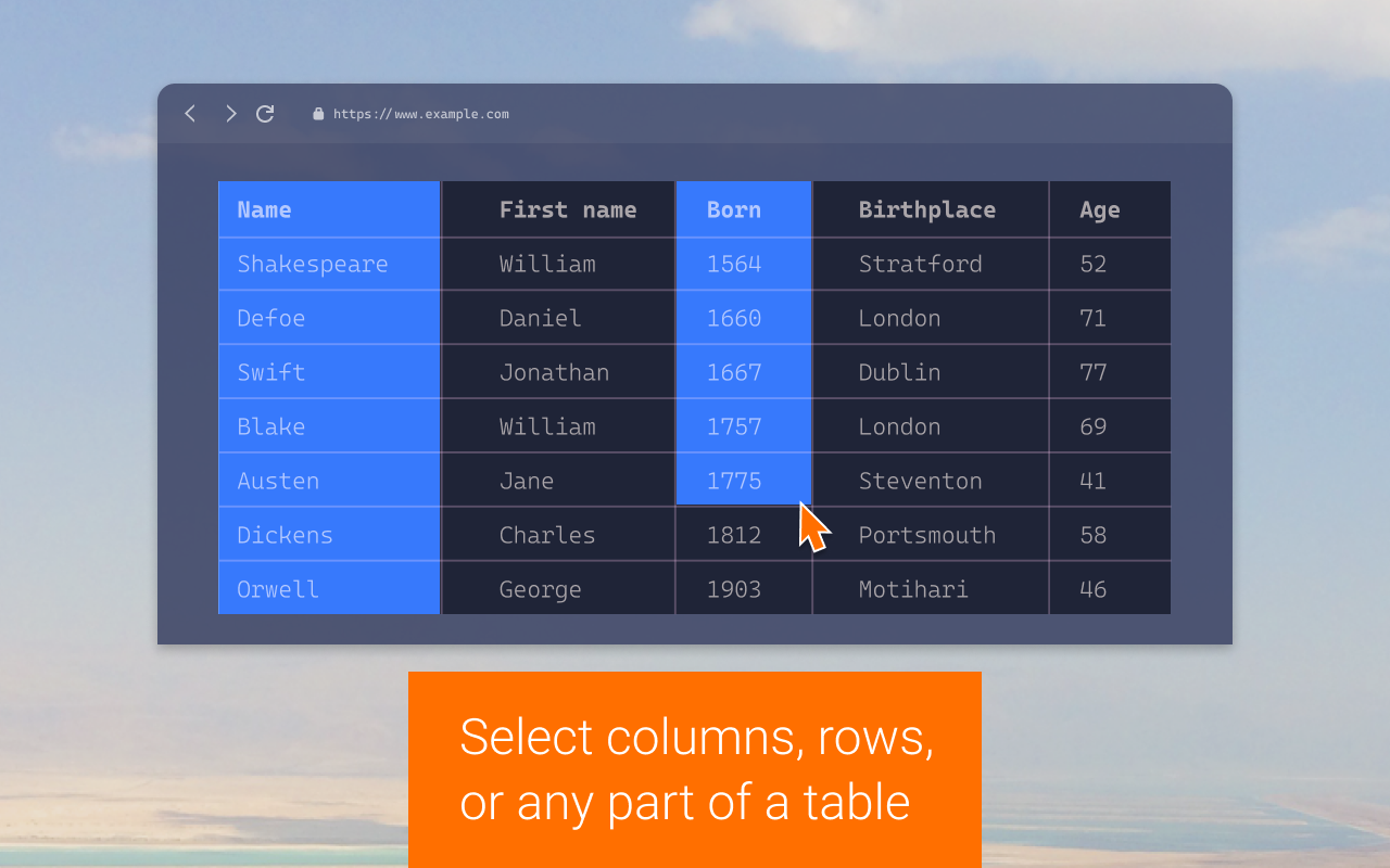 Copytables - 截图 1