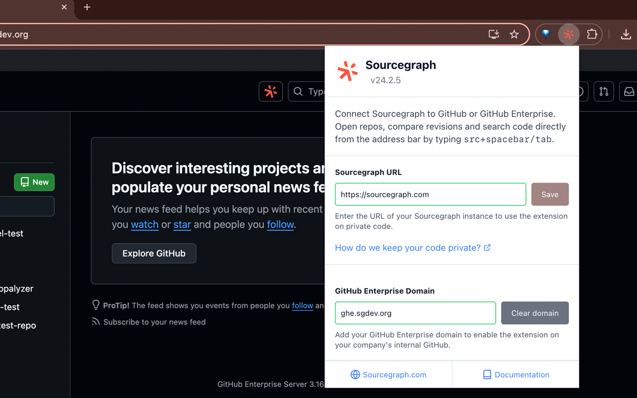 Sourcegraph - 截图 2