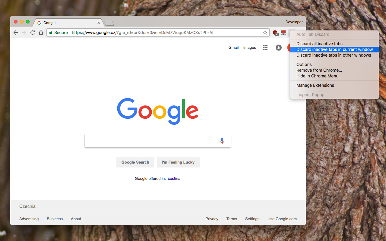 Auto Tab Discard (suspend) - 截图 1