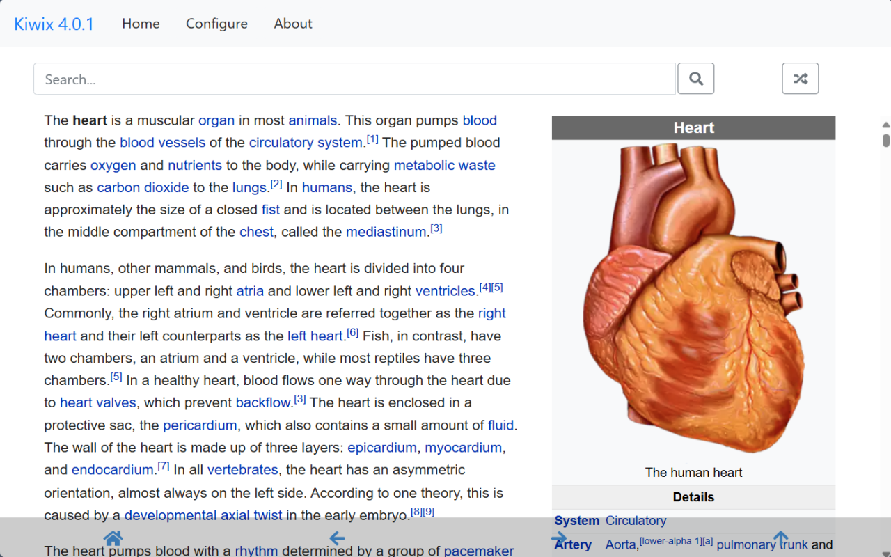 Kiwix JS Browser Extension - 截图 2