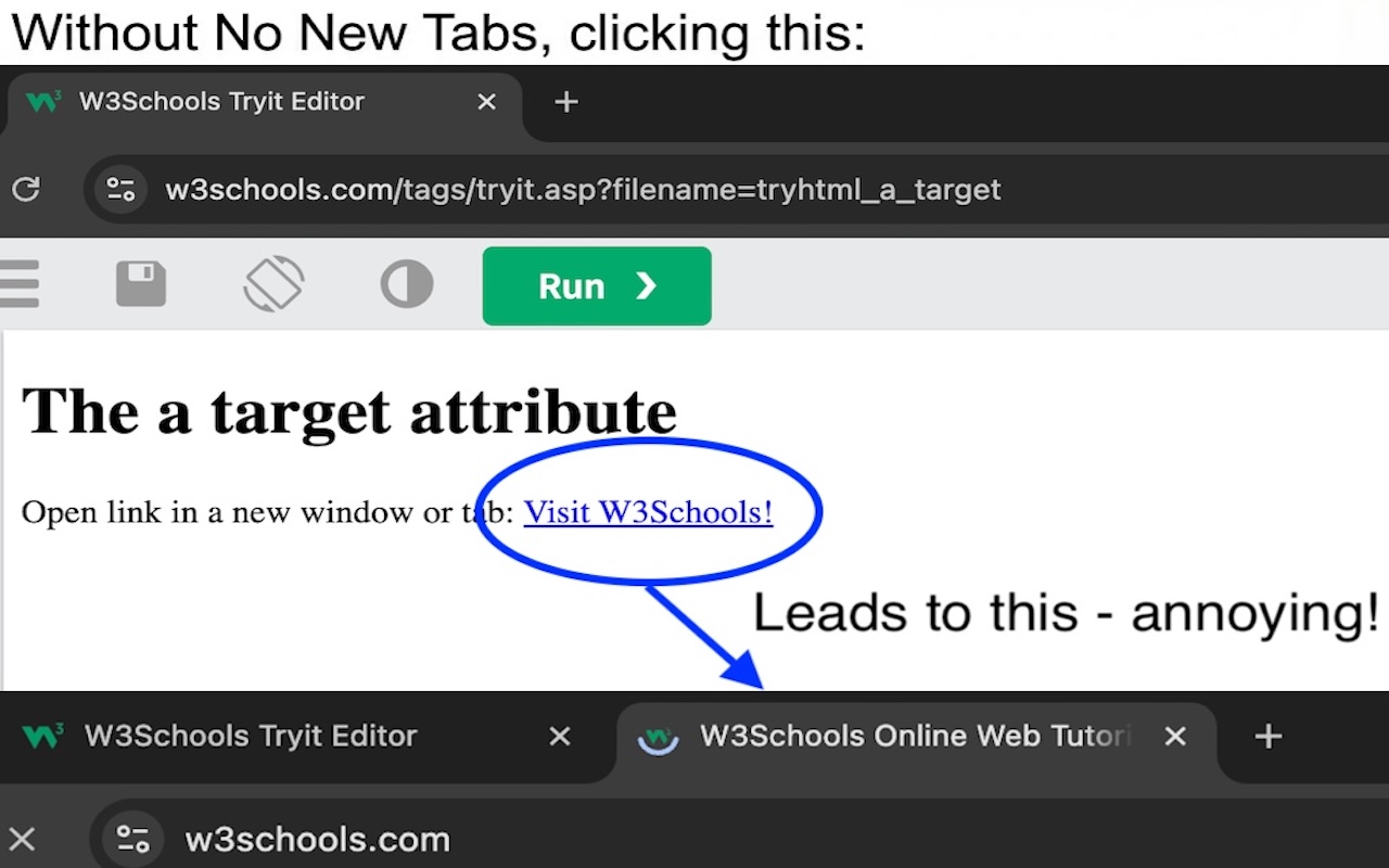 No New Tabs - 截图 2