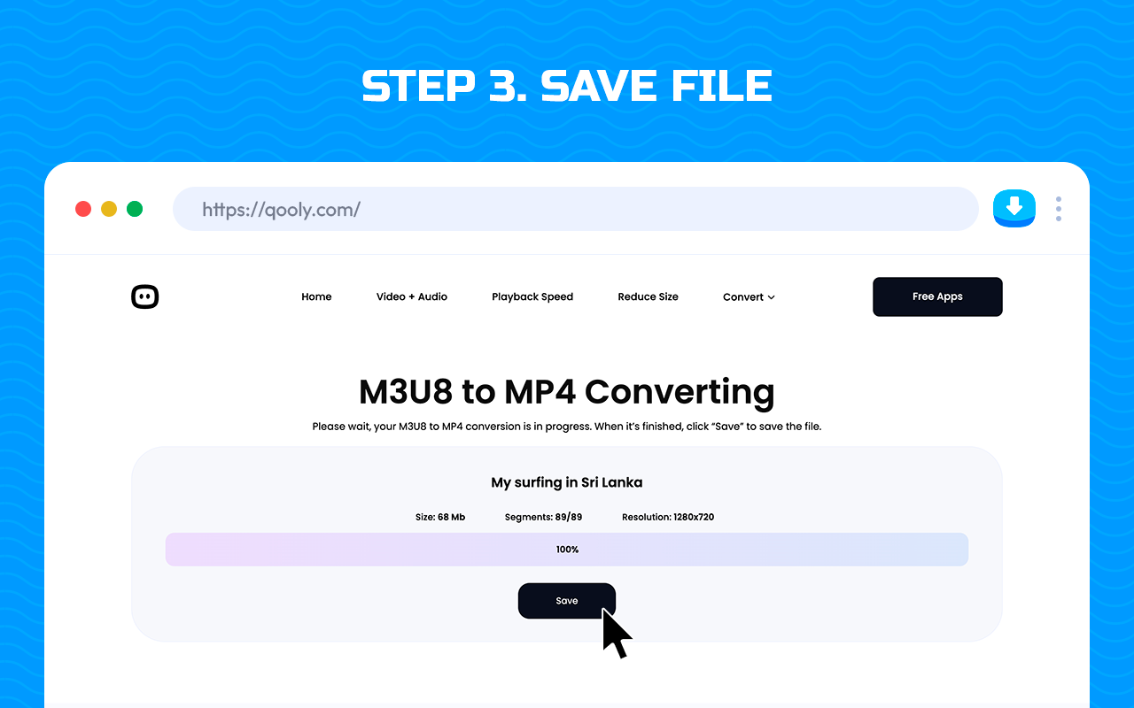 视频下载器 - 下载 M3U8、MP4、HLS 和直播流 - 截图 3