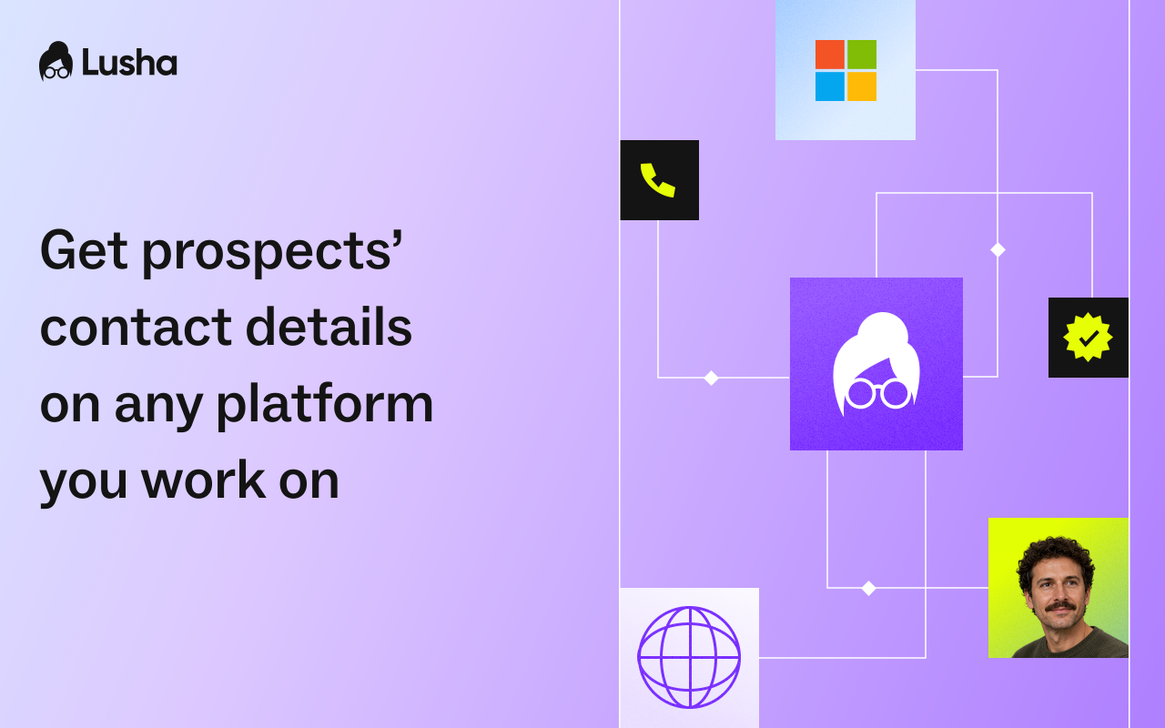 Lusha - Easily find B2B contact information - 截图 1