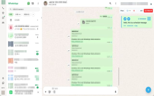 WAScheduler - WA Message Scheduler - 截图 3