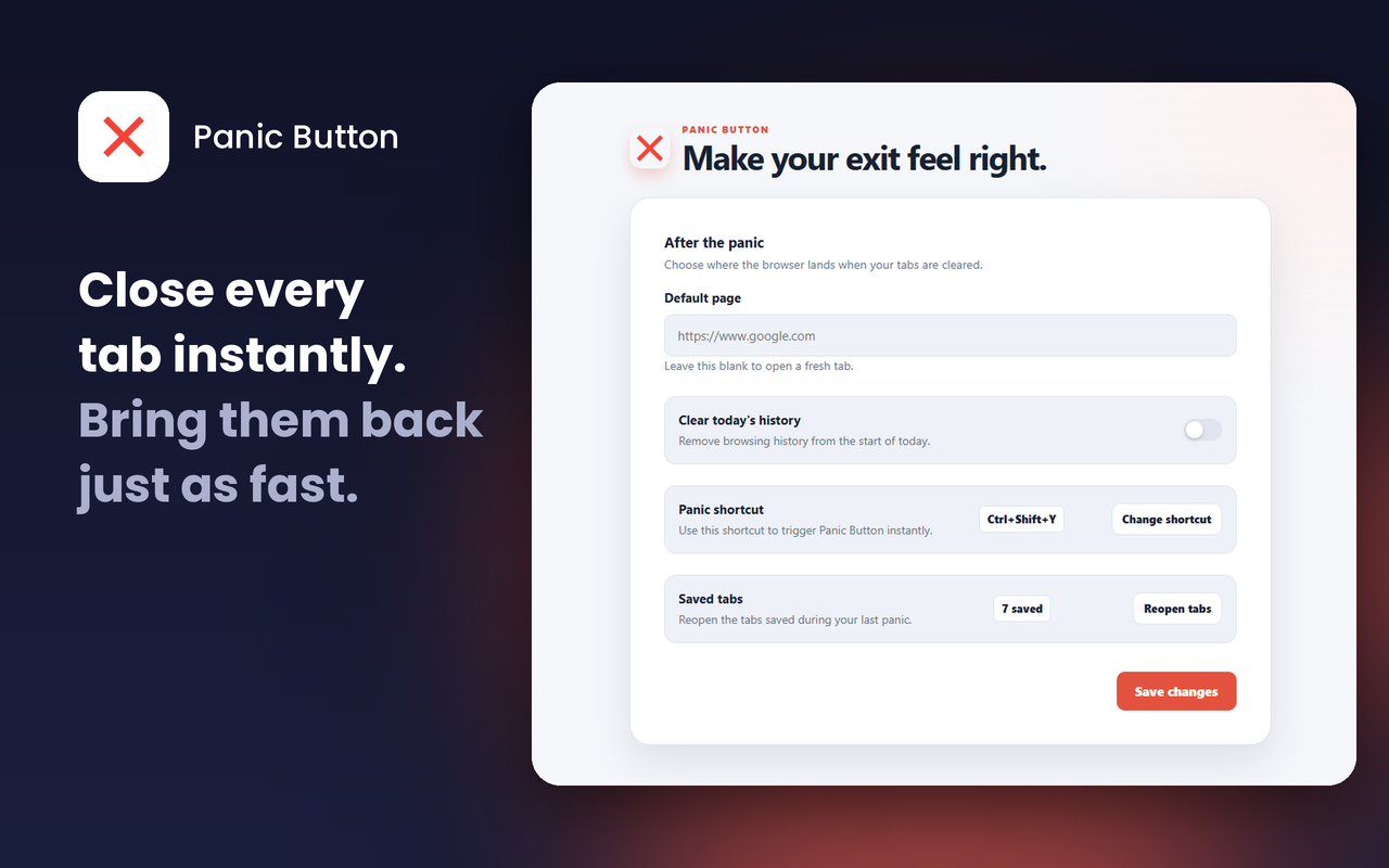 Panic Button - 截图 2