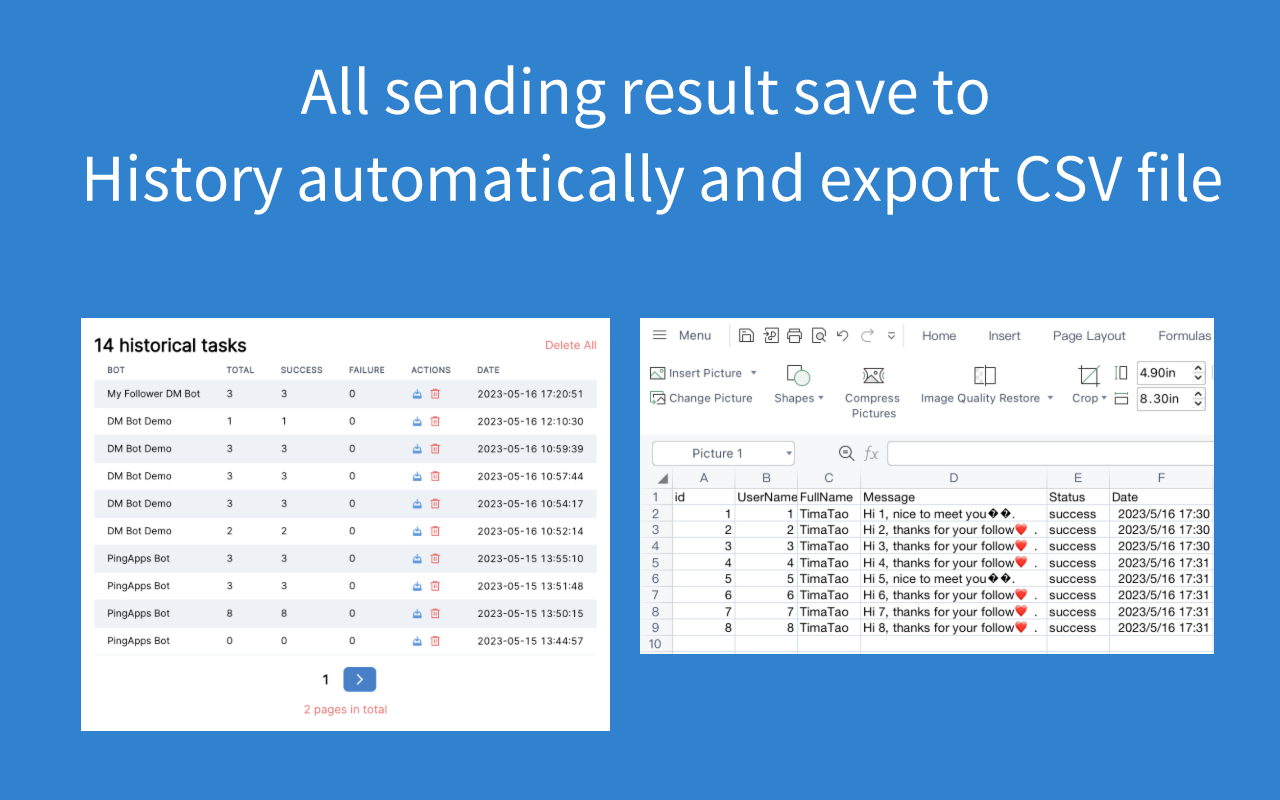 Super DM Bot - Ins群发私信机器人 - 截图 4