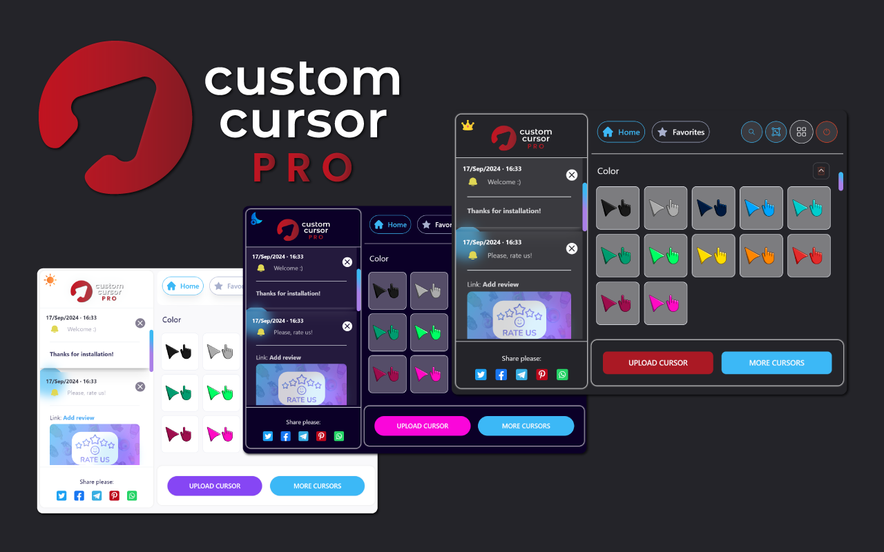 Custom Cursor Pro - 自定义光标 - 截图 1