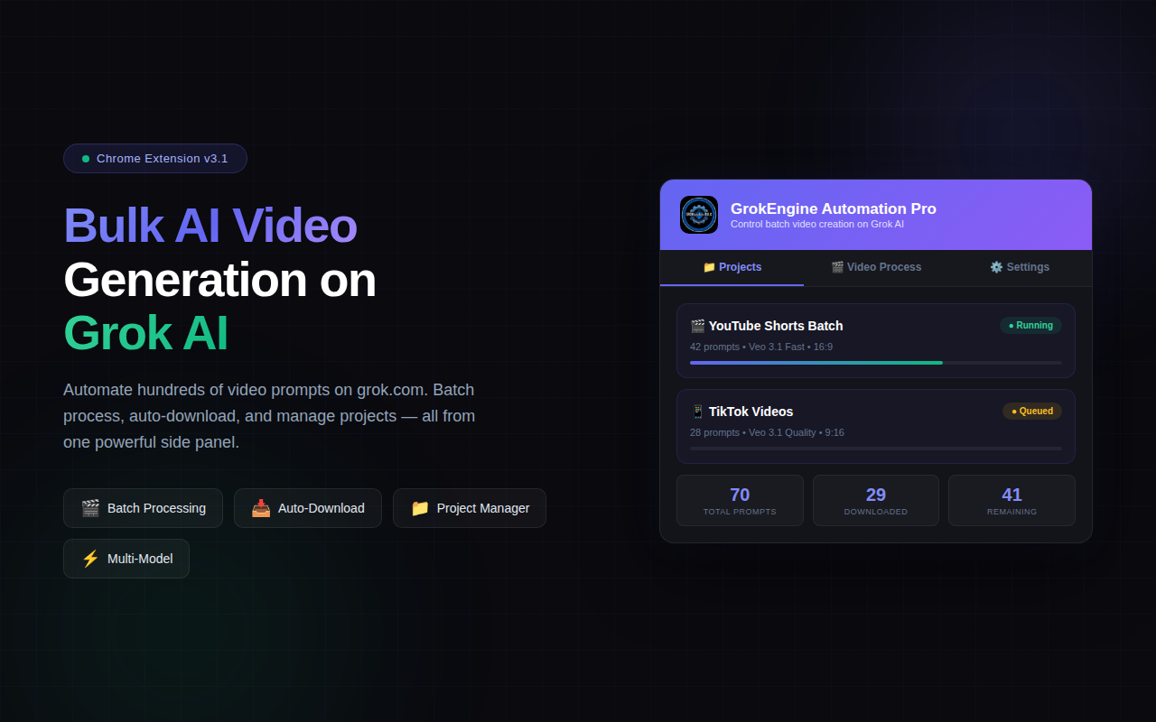 GrokEngine - Grok Automation - 截图 3