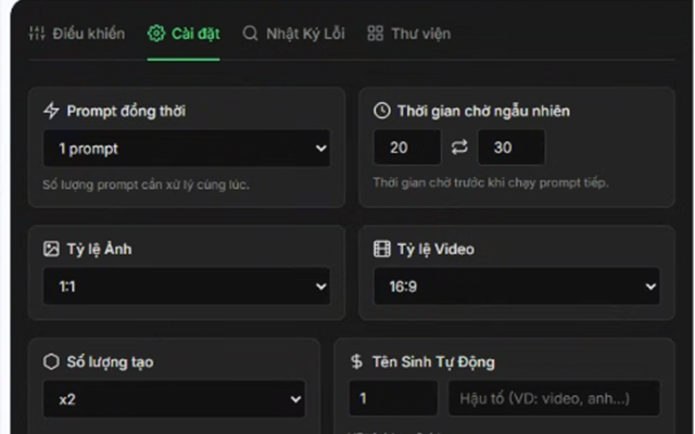 VEO Automation - Auto VEO on Google Flow - 截图 4