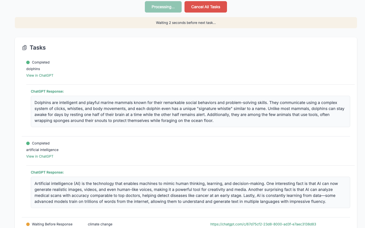 Automate ChatGPT - 截图 5