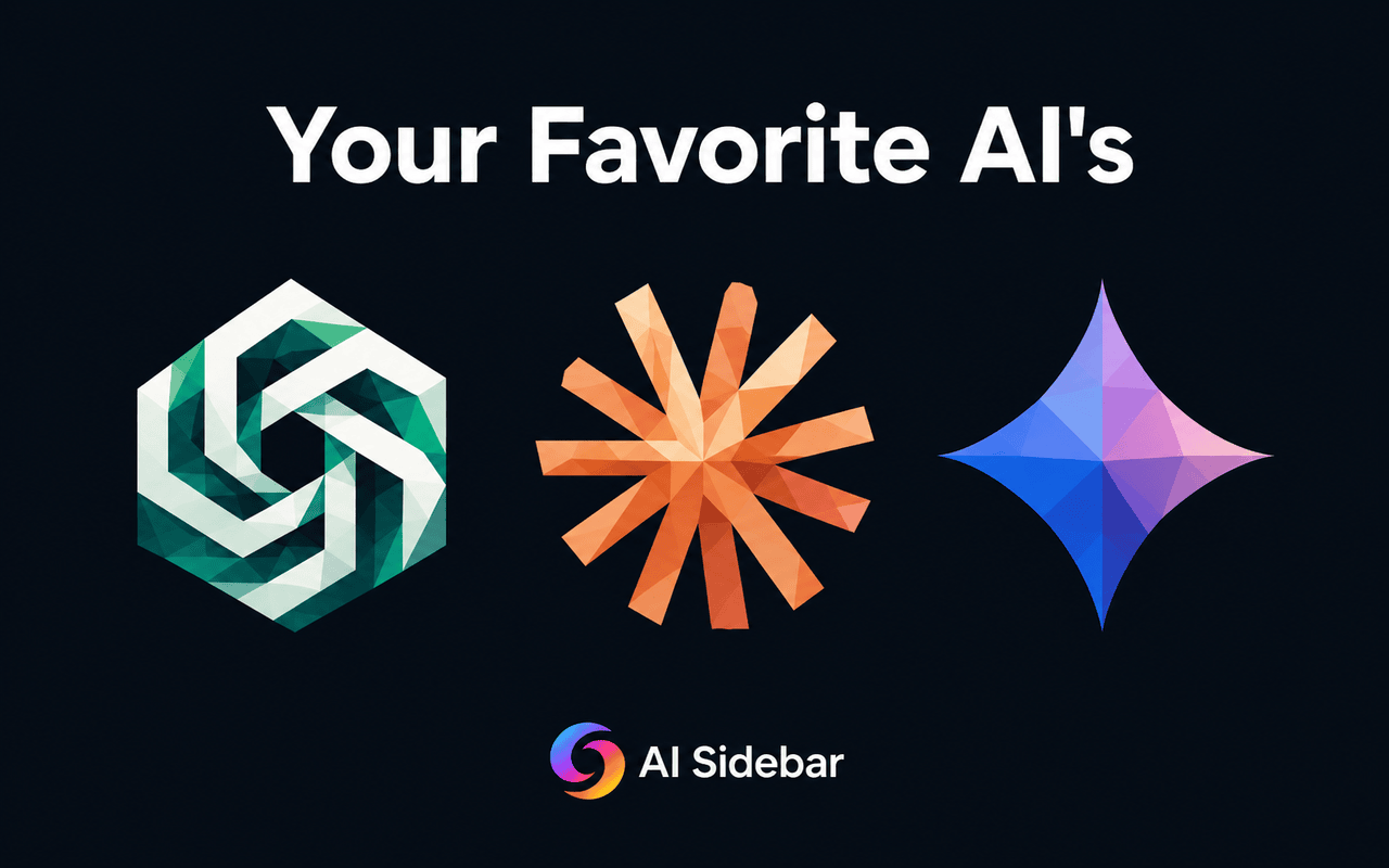 AI Sidebar — ChatGPT、Claude、Gemini — 免费无限 - 截图 2