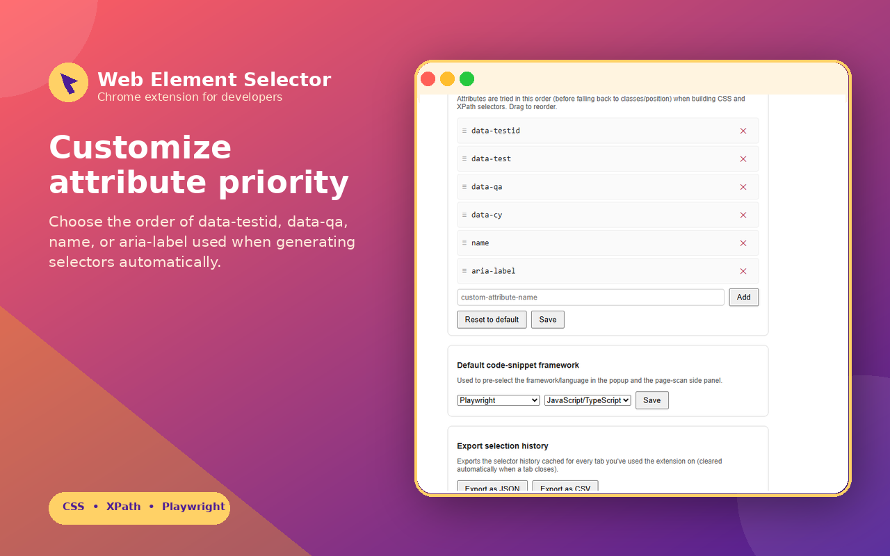 Web Element Selector Generator - 截图 2