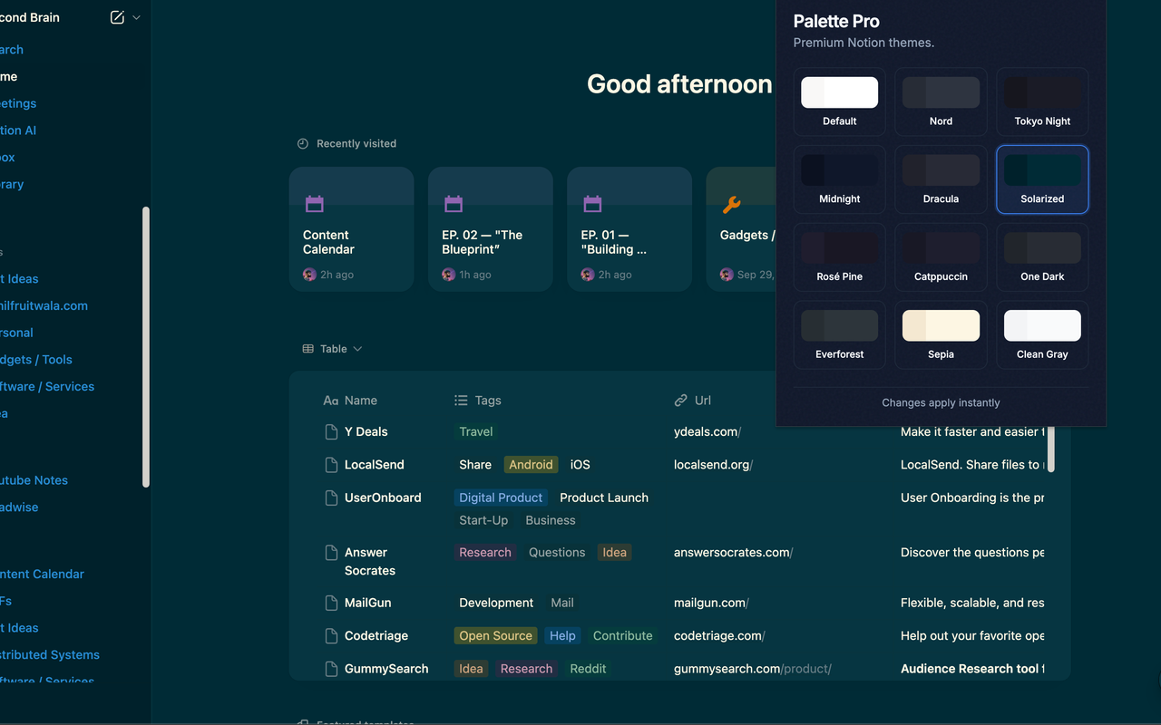 Notion Palette Pro - 截图 2
