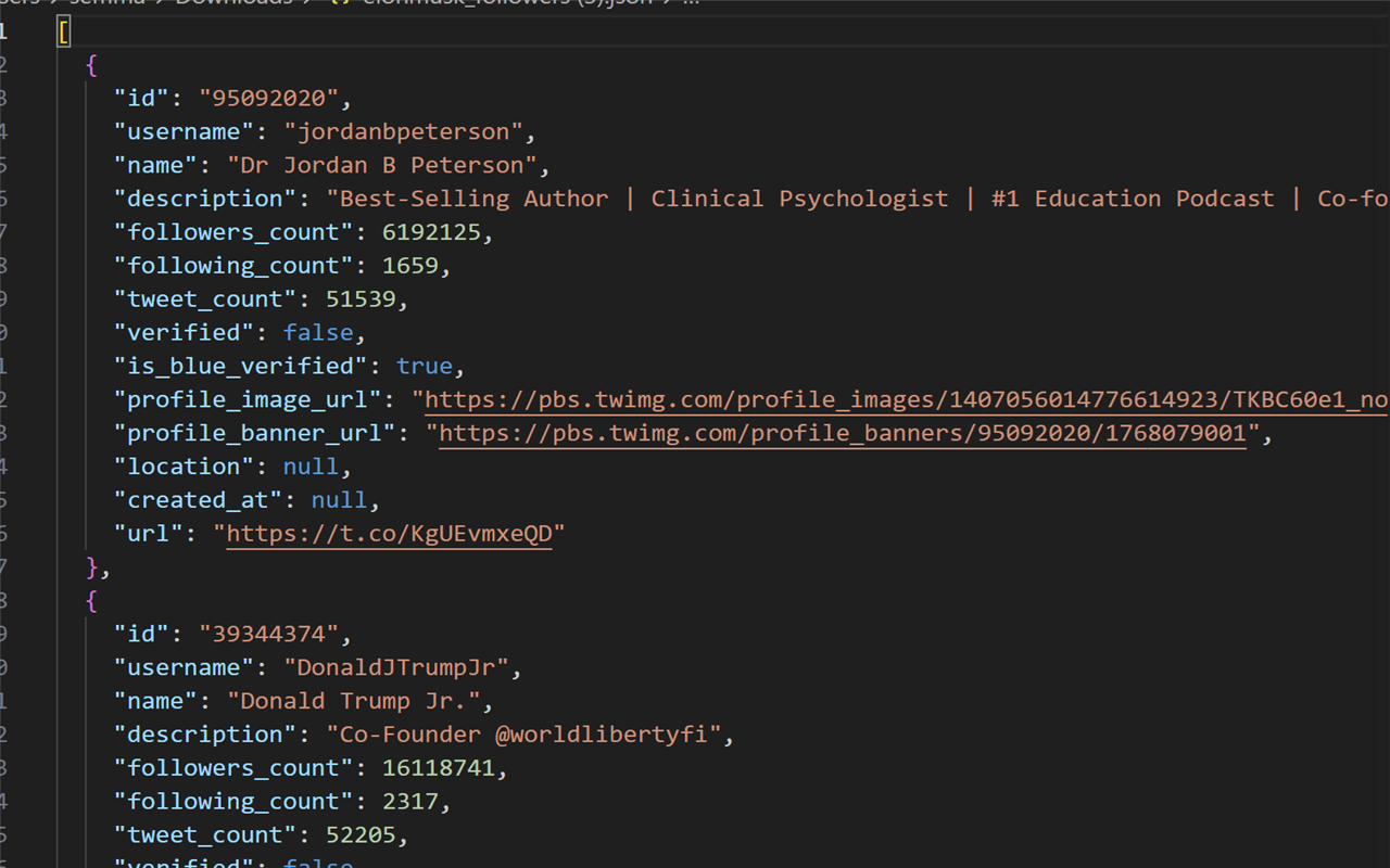 XTract — Export X/Twitter Followers & Following to CSV & JSON - 截图 2