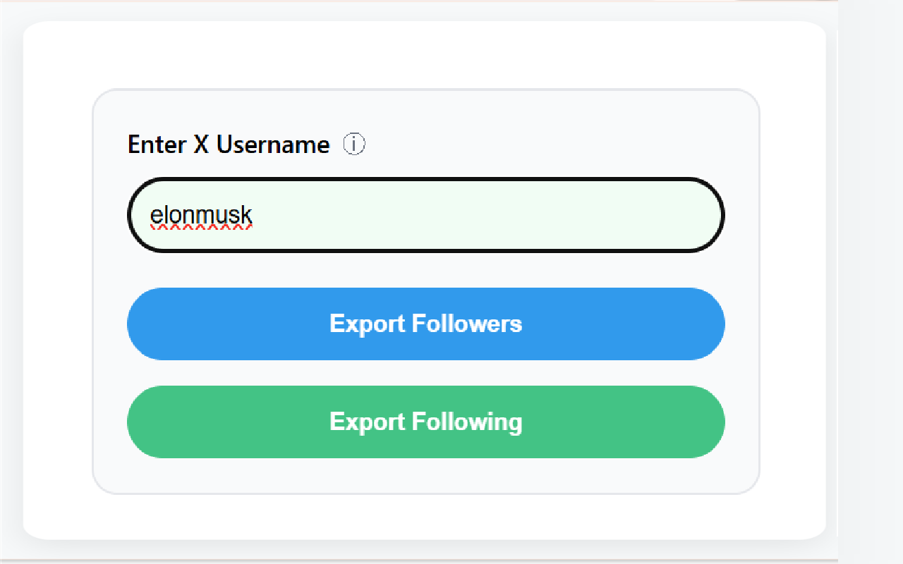 XTract — Export X/Twitter Followers & Following to CSV & JSON - 截图 5