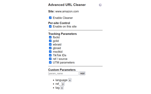 Advanced URL Cleaner - 截图 2