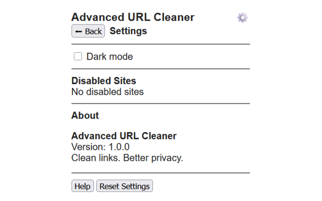 Advanced URL Cleaner - 截图 3