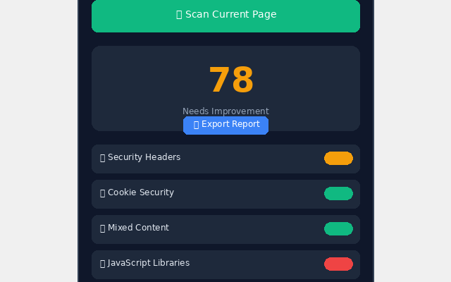 SecuriScan - Web Security Analyzer - 截图 5