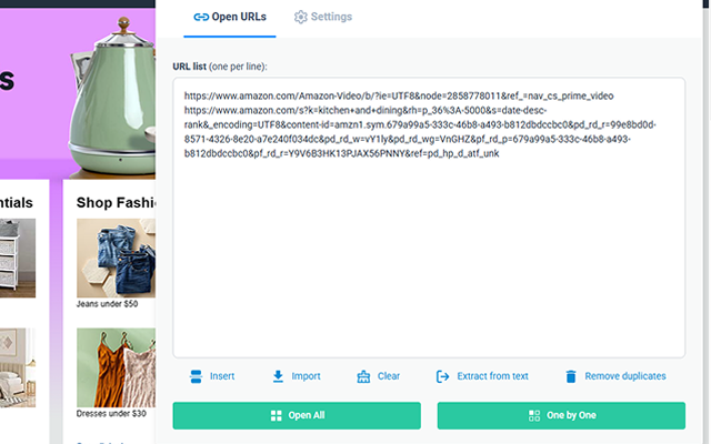 Multi URL Opener by Semalt - 截图 3