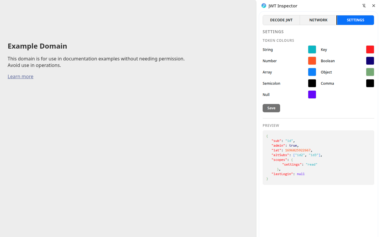 JWT Inspector - 截图 1