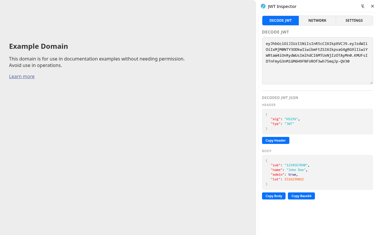 JWT Inspector - 截图 3