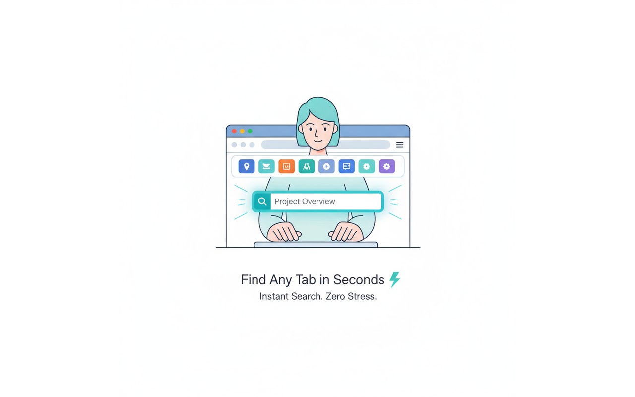 Tab Master - Save Tabs, Auto Organize & RAM Saver - 截图 2