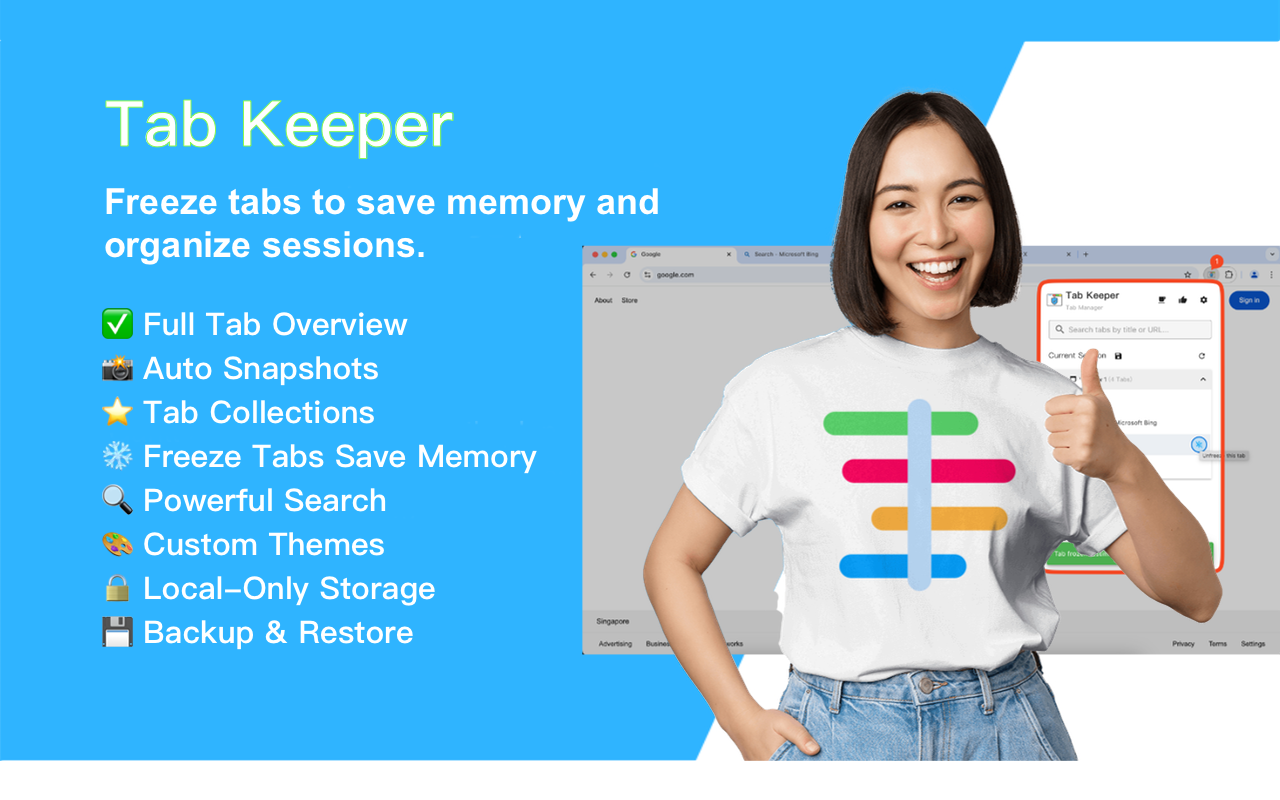 Tab Keeper 标签保险箱 - 截图 5