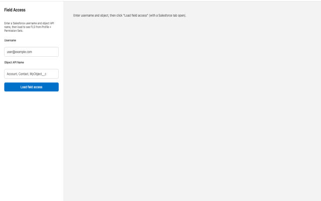 Salesforce Permission Set Viewer - 截图 2