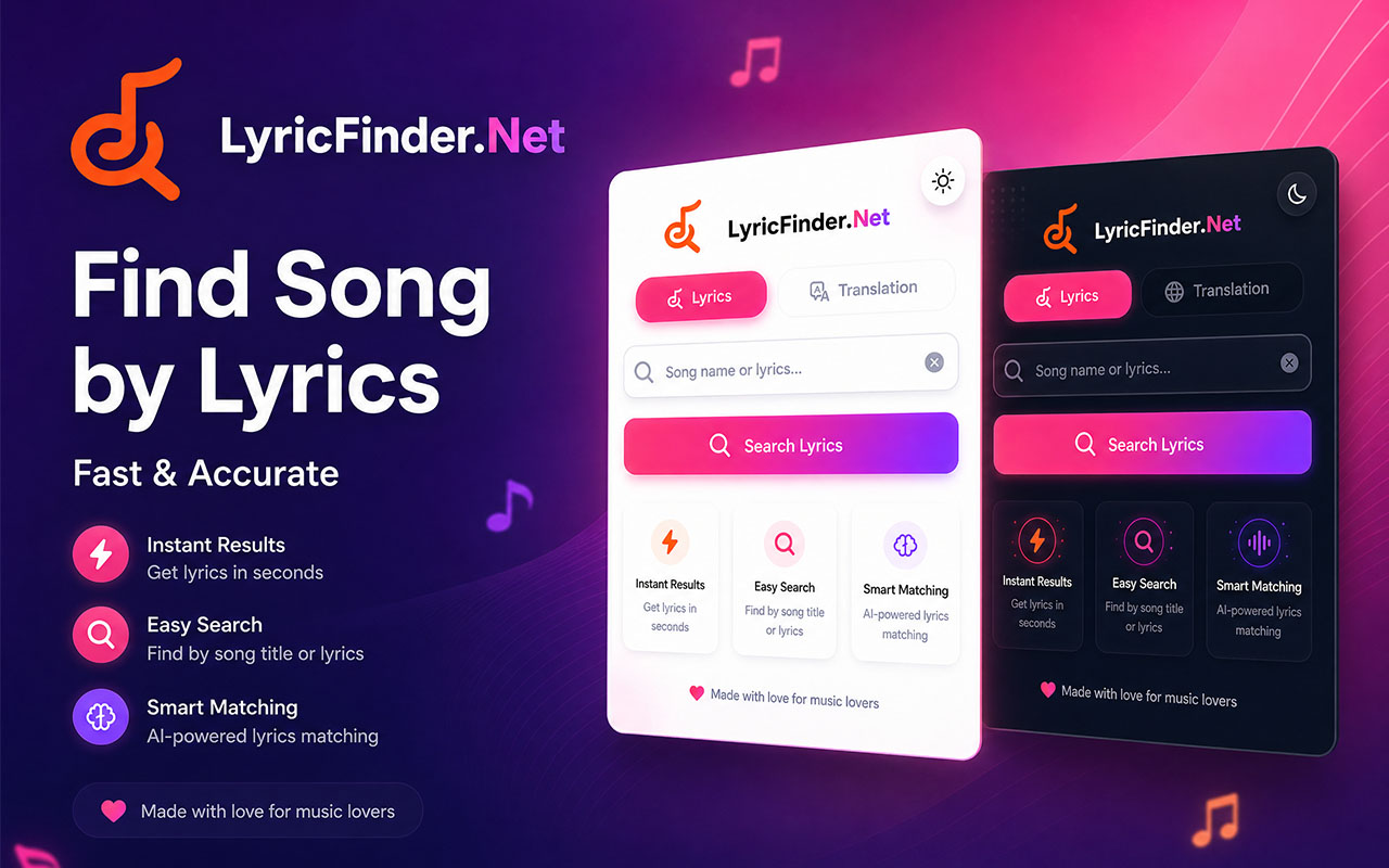 Lyric Finder: Find Song by Lyrics - 截图 1