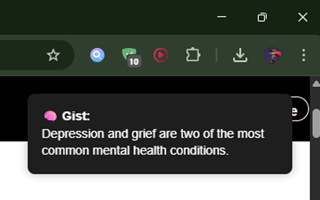 Gistify – AI Web Summarizer - 截图 2