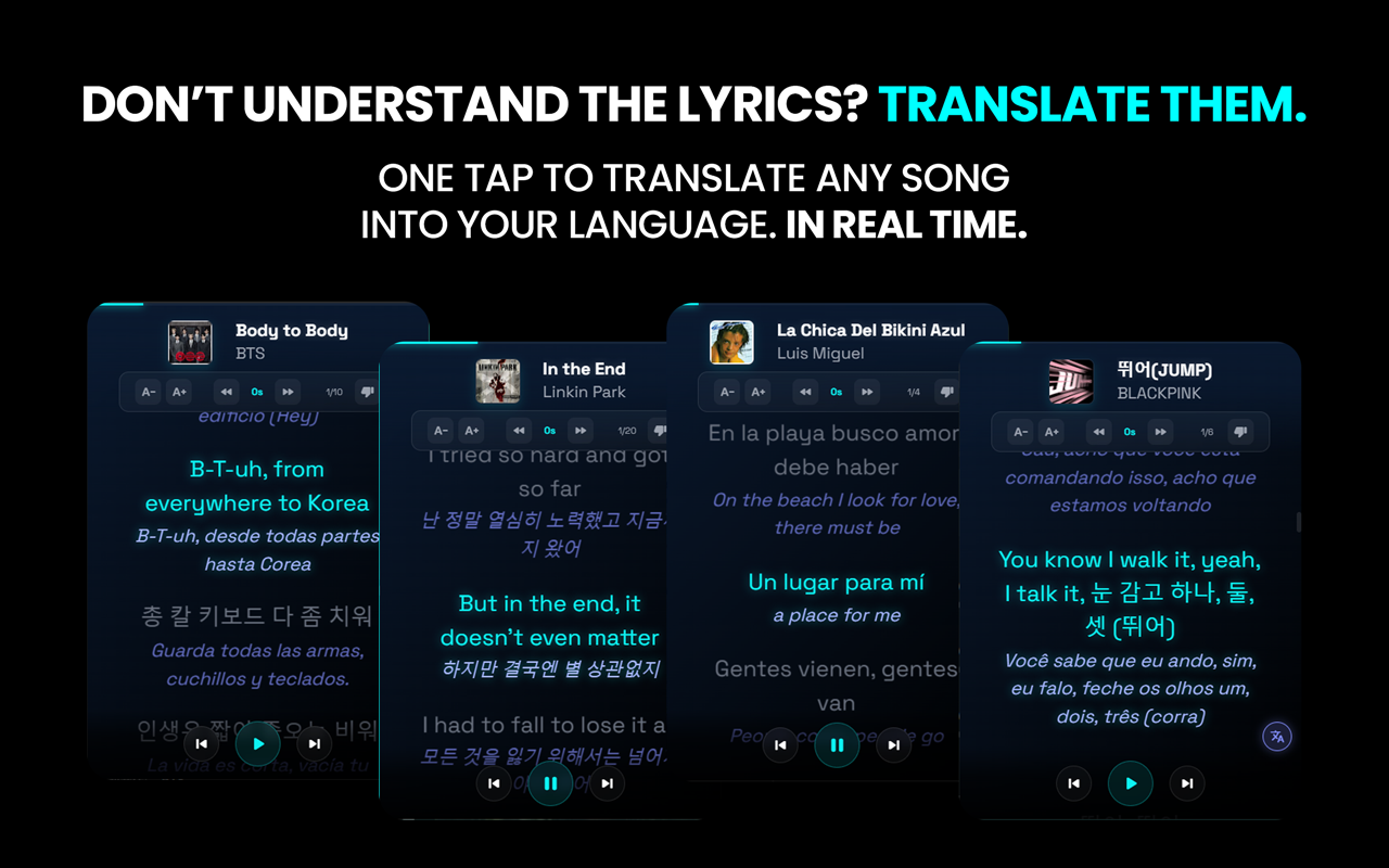 Navi Lyrics: Synced Lyrics for YouTube Music - 截图 1