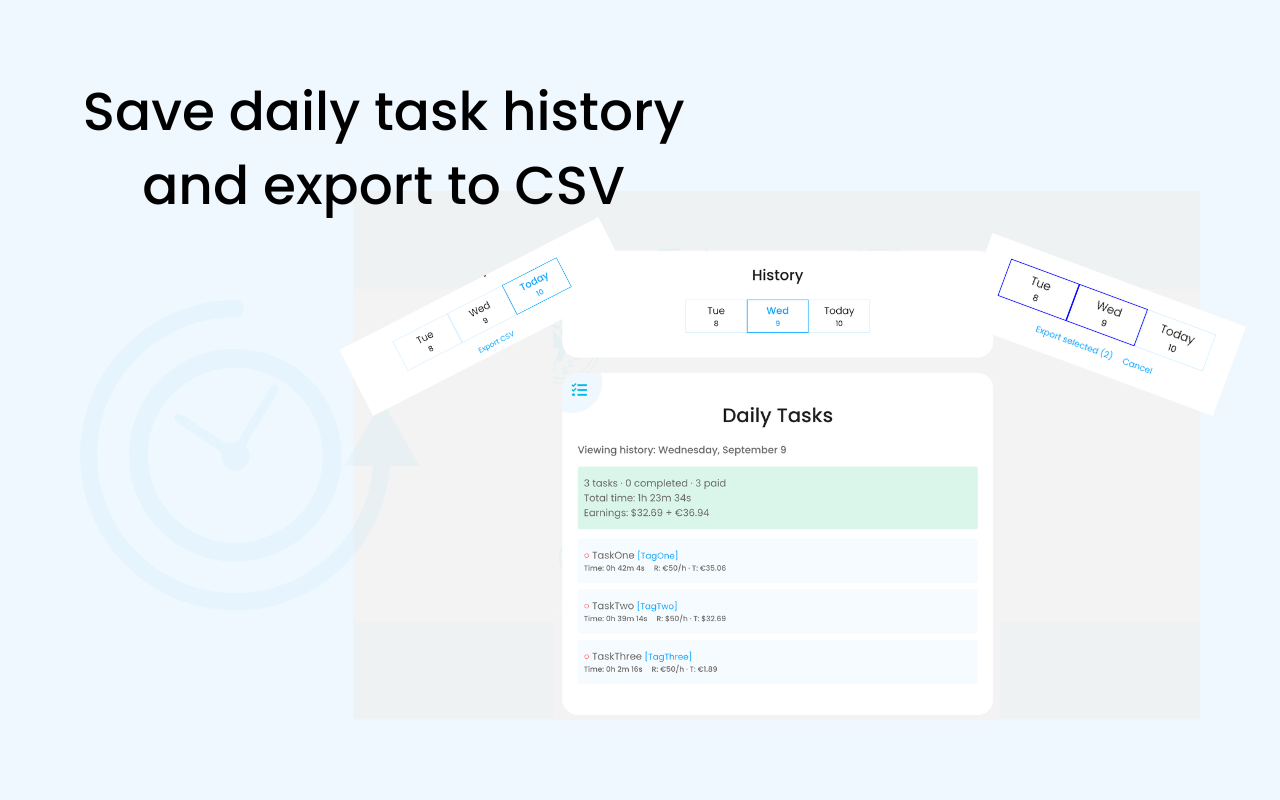 DayTicks - Task Manager & Time Tracker - 截图 1