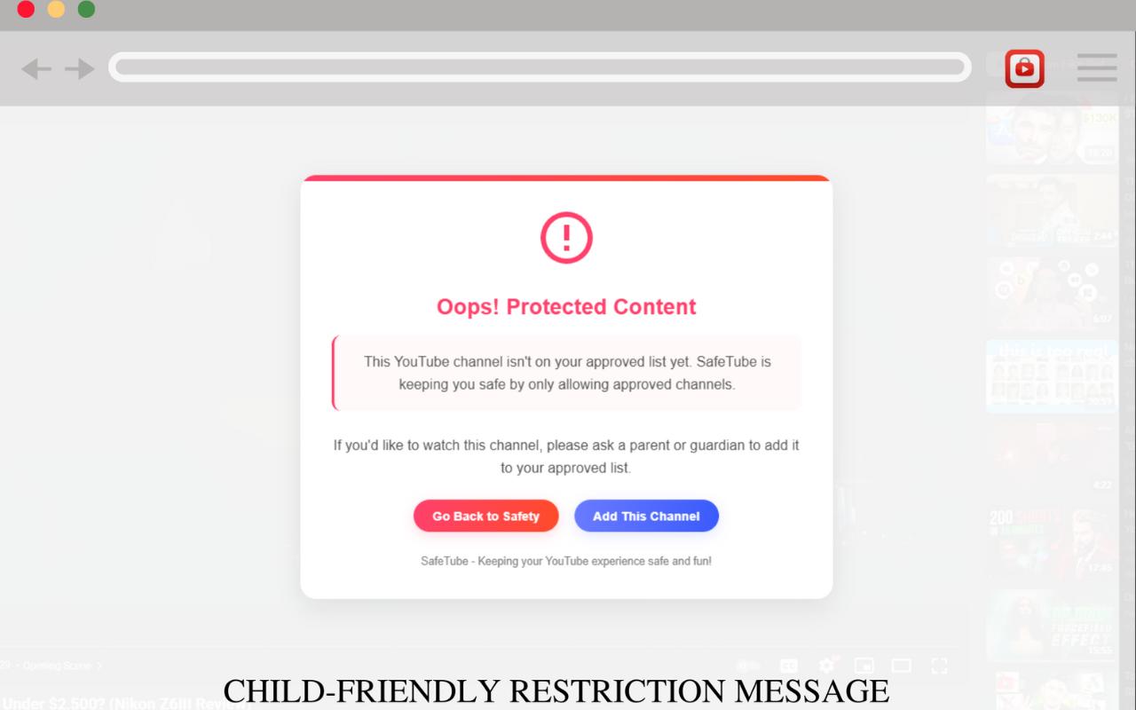 SafeTube - 截图 3