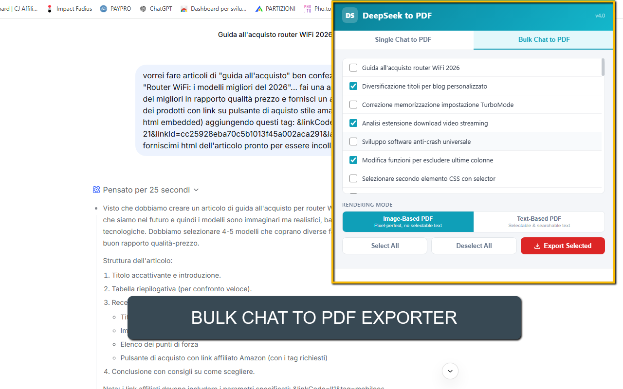 DeepSeek to PDF Exporter - 截图 1