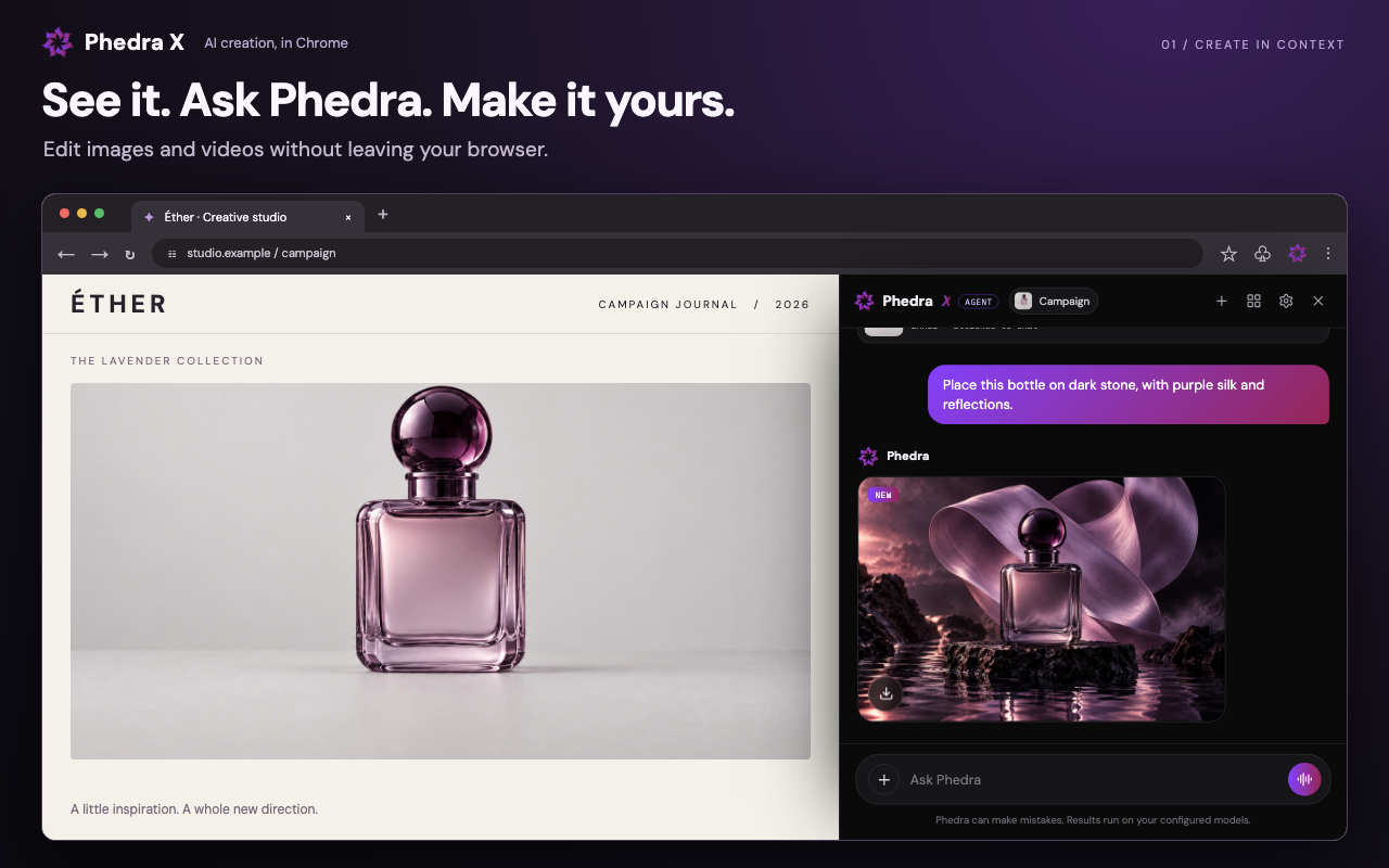Phedra X: AI Image & Video Editor - 截图 2