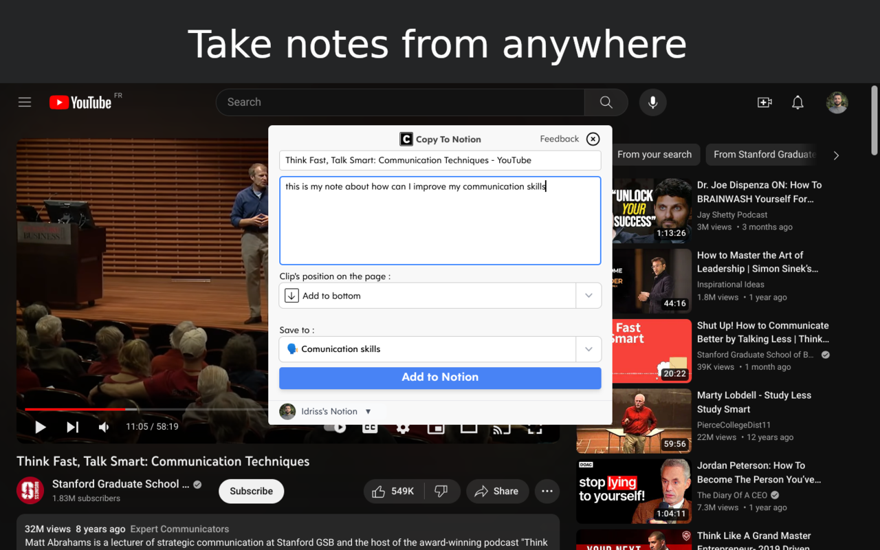 Copy To Notion: Clip anything to Notion - 截图 2
