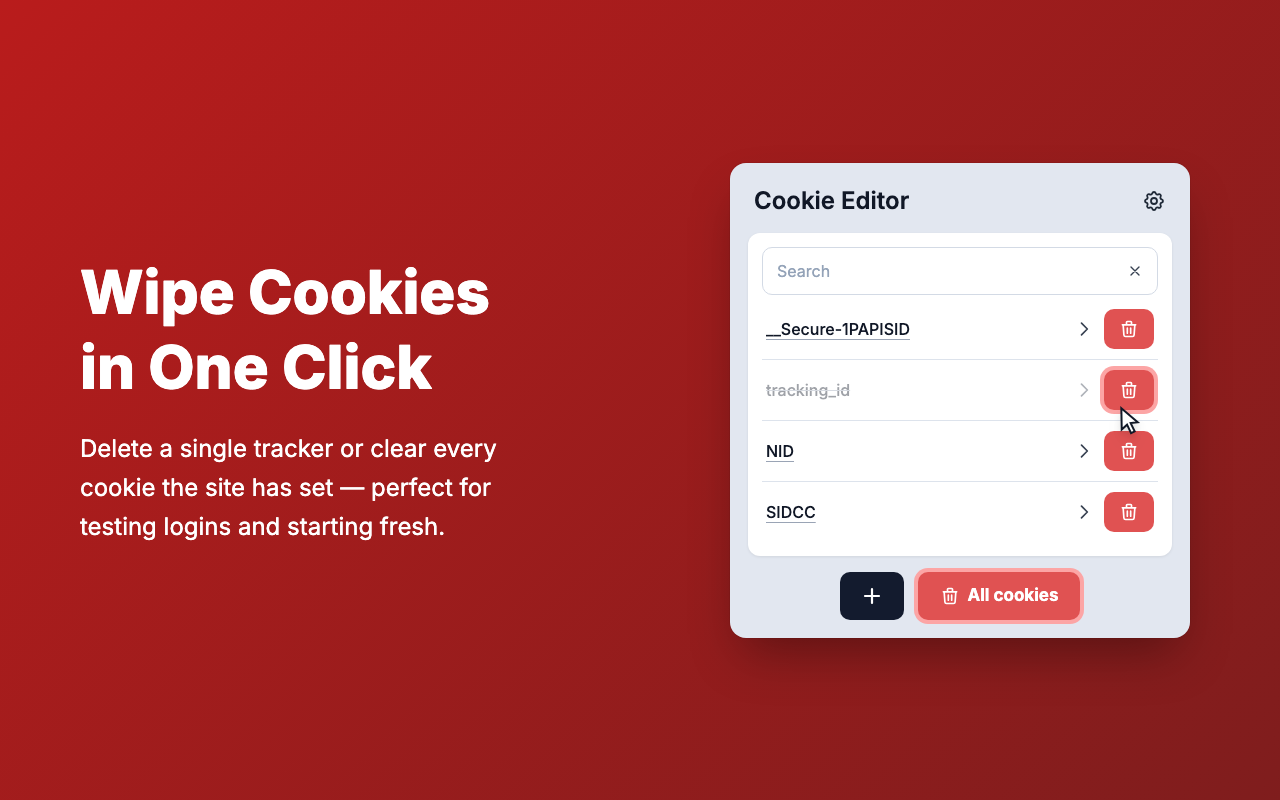 Cookie编辑器 - 截图 4