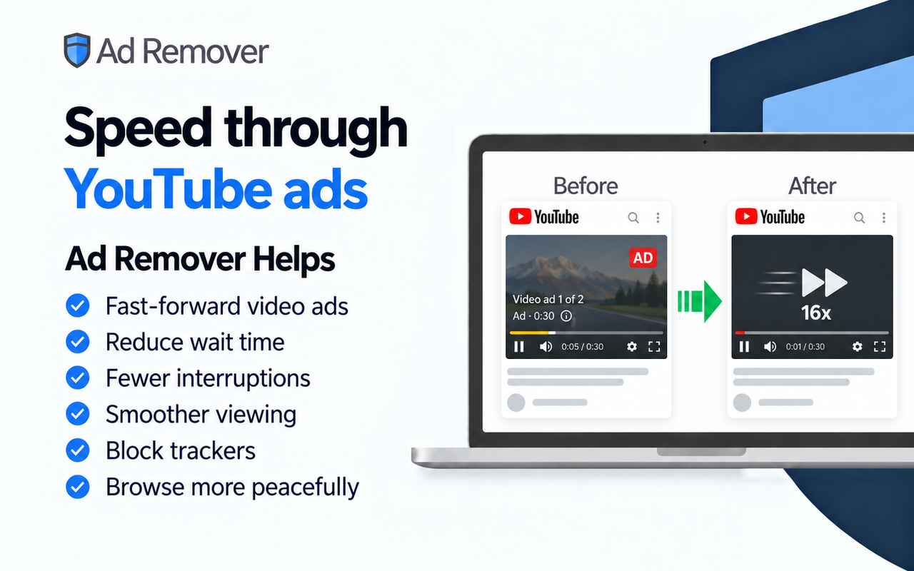 Ad Remover - Ad Blocker for Chrome - 截图 1