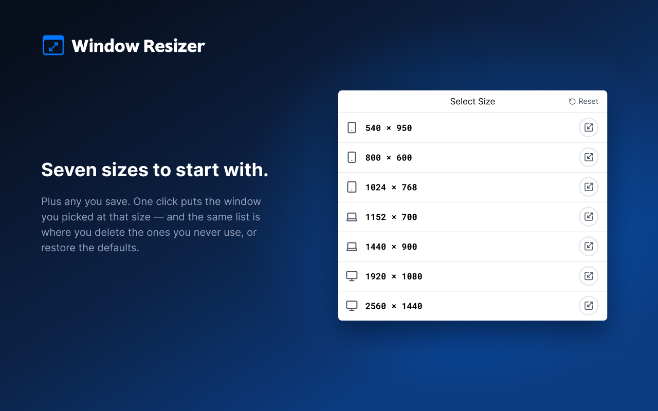 Window Resizer - 截图 5