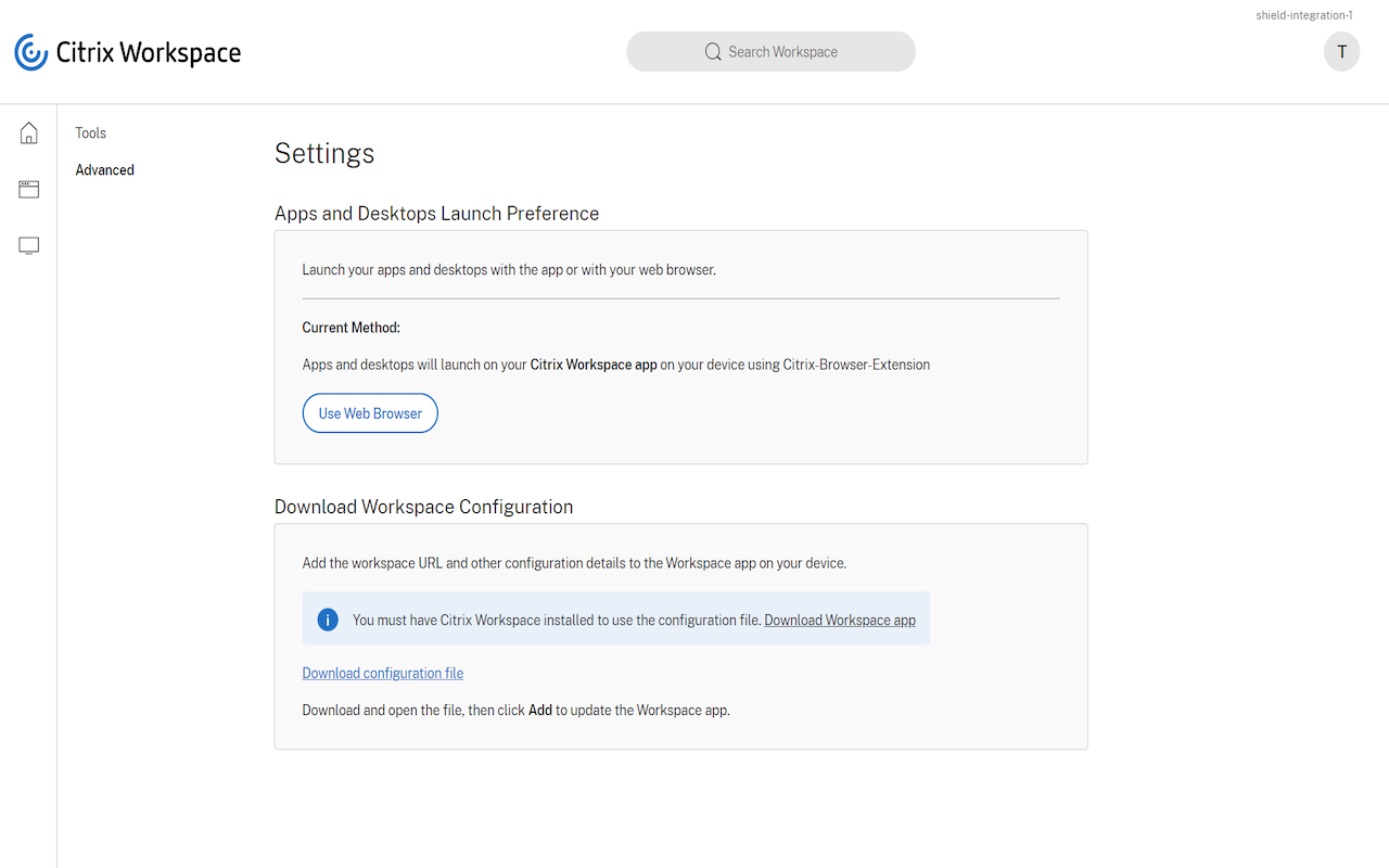 Citrix Web Extension - Beta - 截图 1