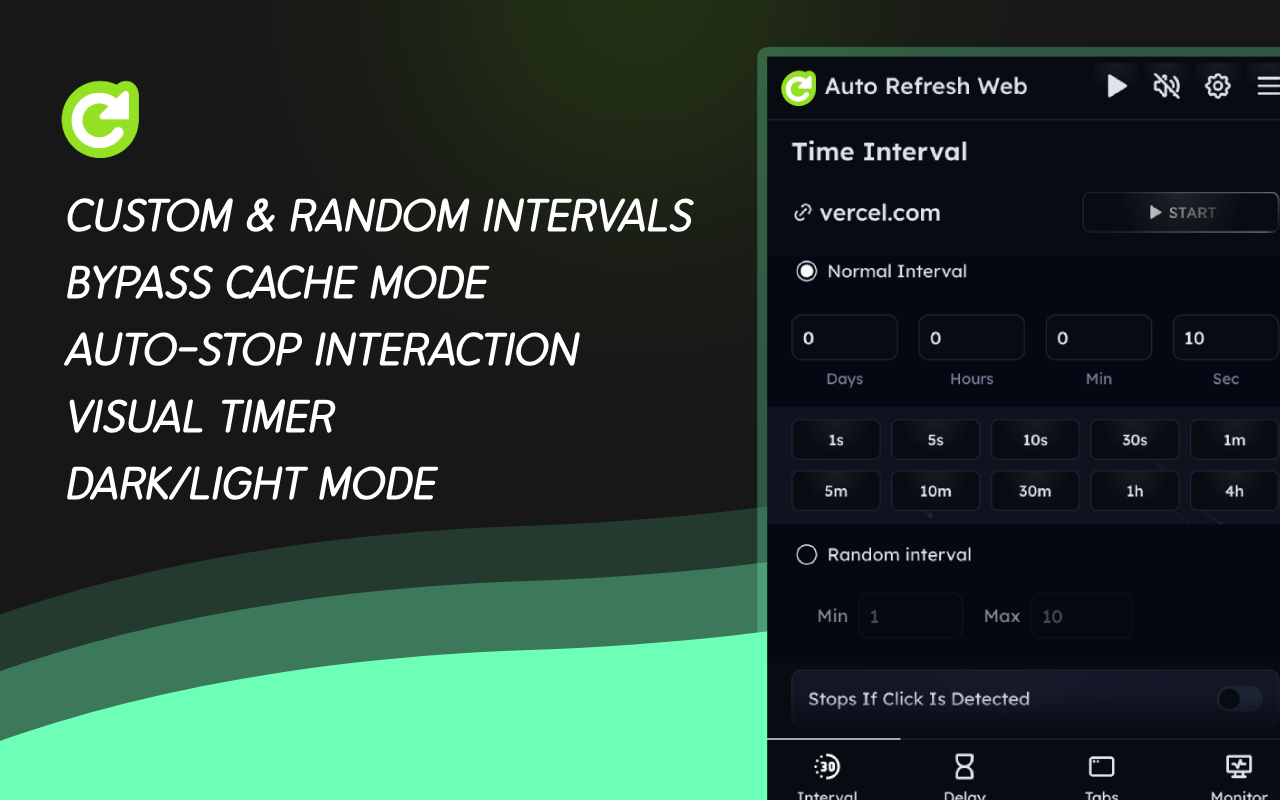 Auto Refresh Web - Monitor - 截图 1