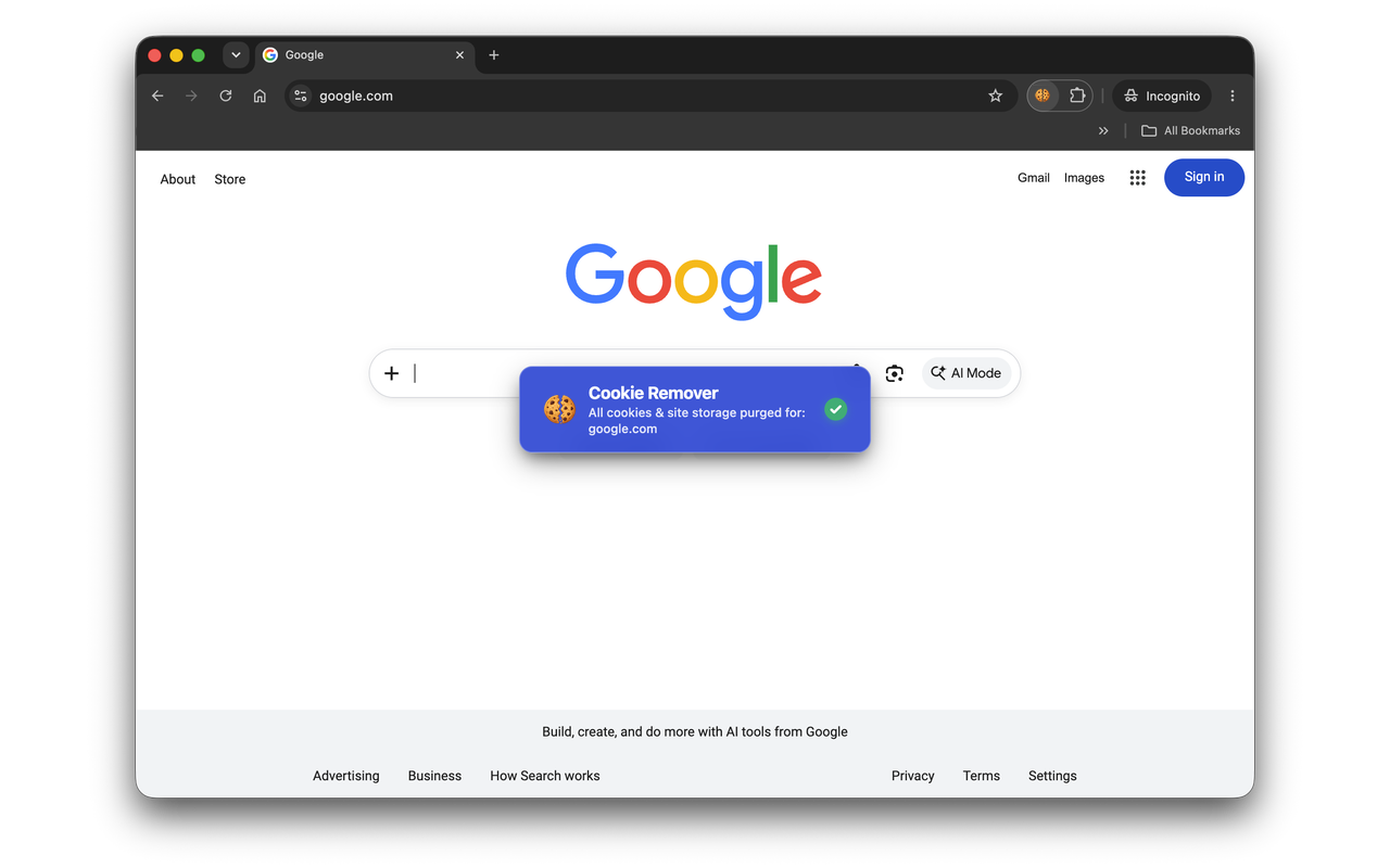 Cookie Remover - Clear & Remove Cookies - 截图 1
