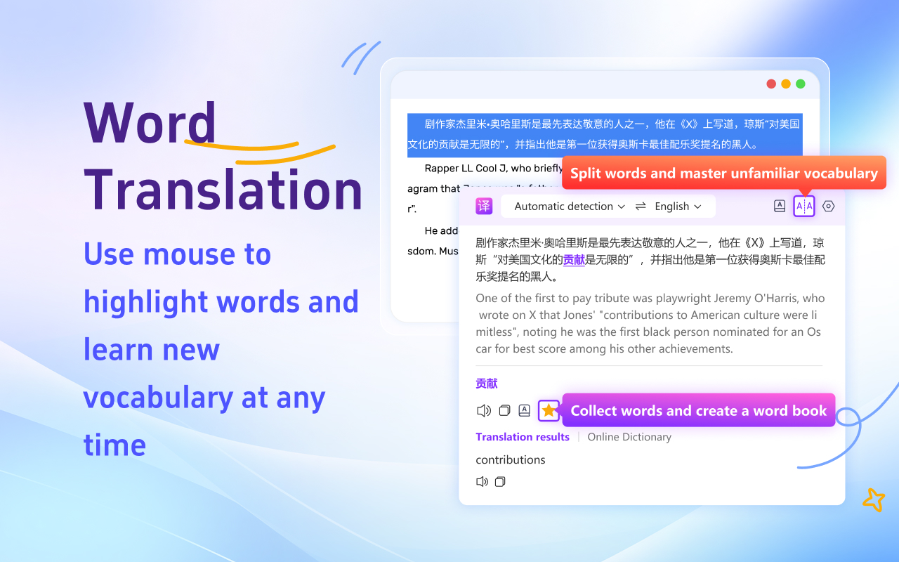 Online Translator - Web Page|PDF| Bilingual Subtitles - 截图 2