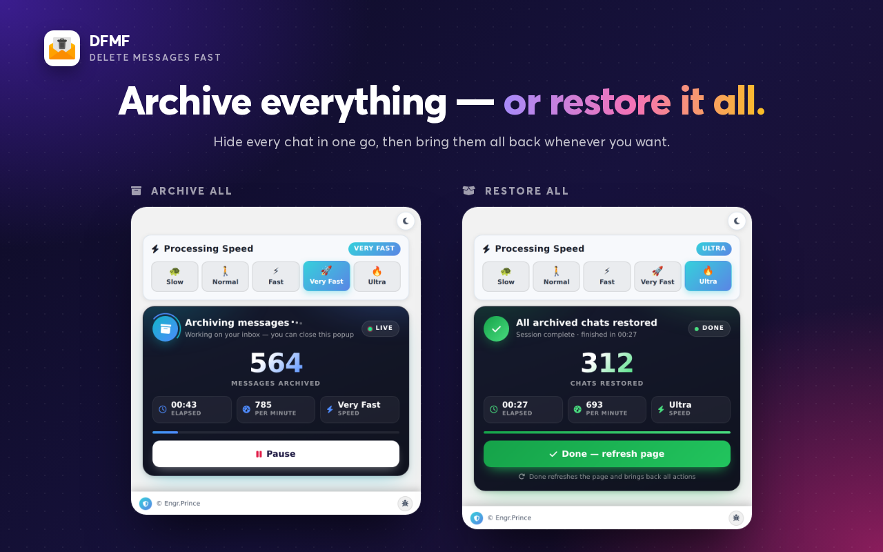 Delete Facebook Messages Fast 2026 - 截图 4