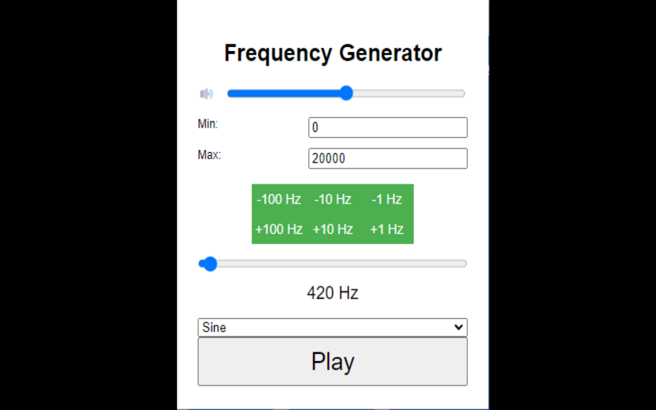 Frequency Generator - 截图 2