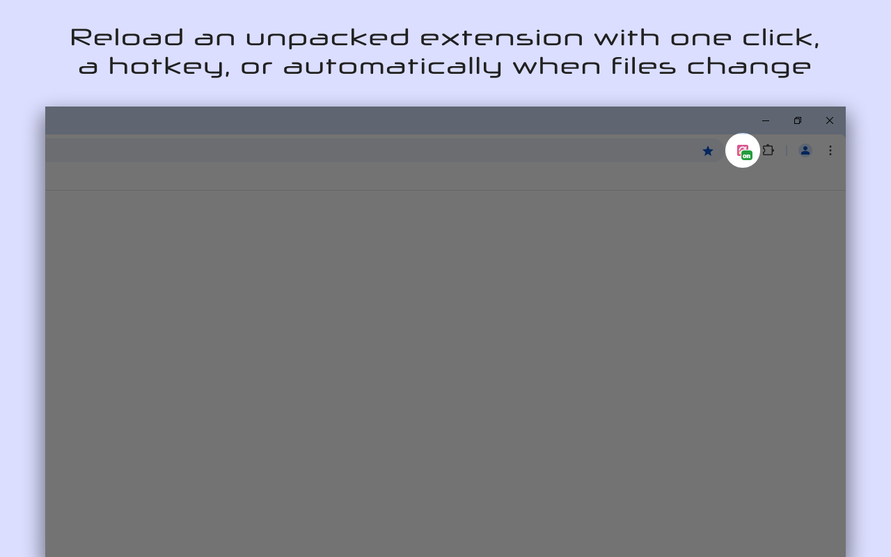 Advanced Extension Reloader - 截图 1