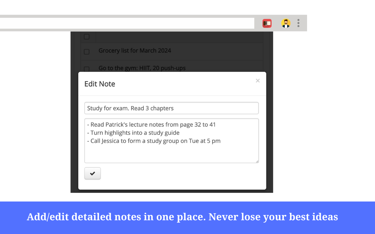 Quick Notes - 截图 2