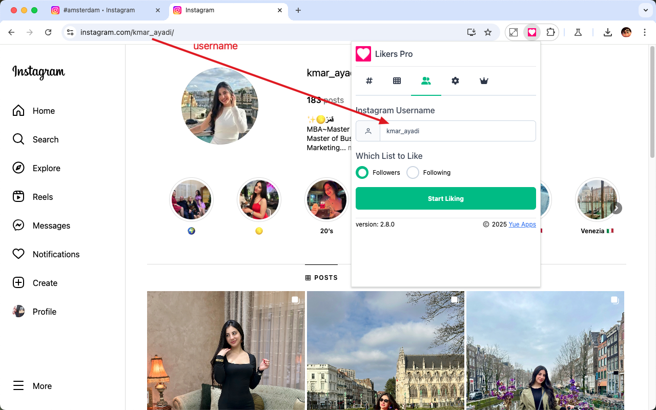 IG Auto Like - Instagram 自动点赞助手 - 截图 3