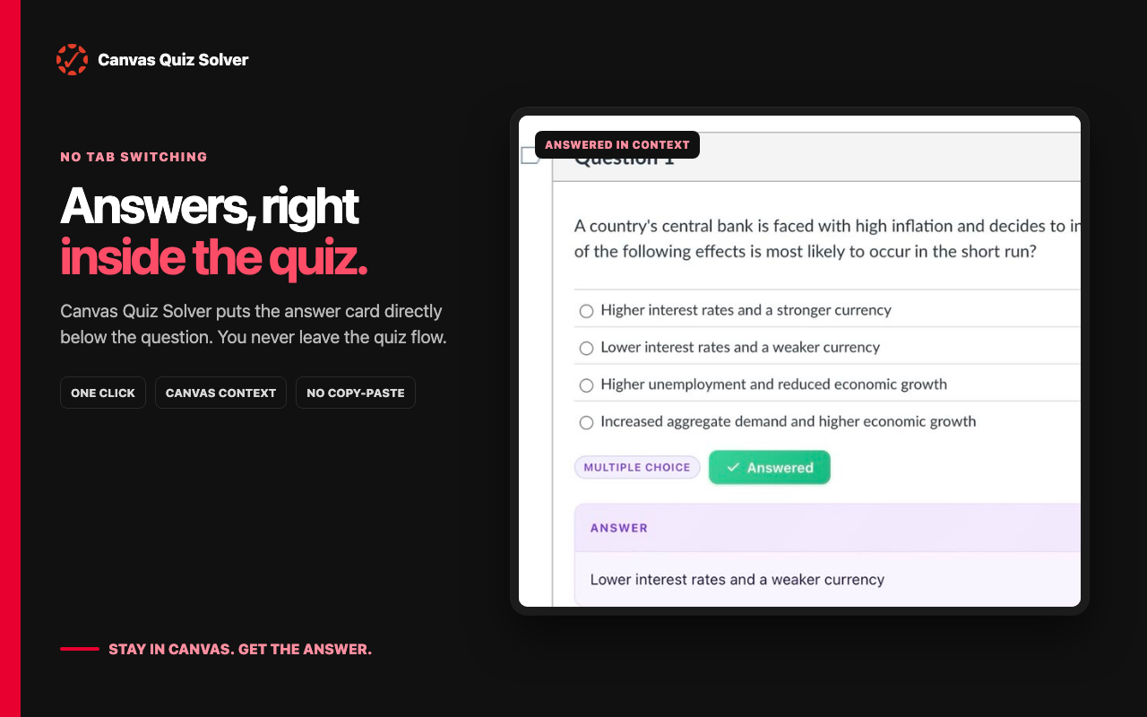 Canvas Quiz Solver - 截图 2