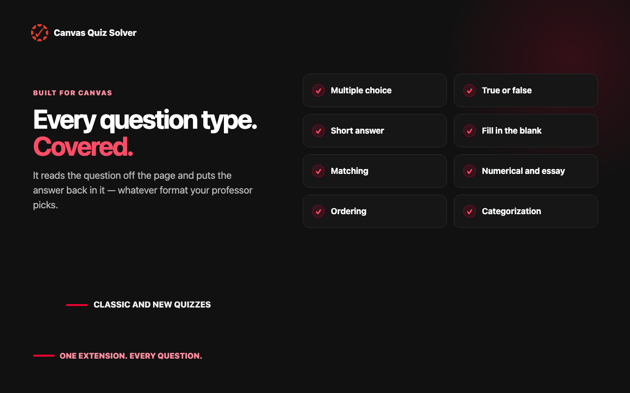 Canvas Quiz Solver - 截图 4